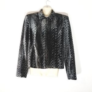 Ferrari Black & Silver Women's Jacket. 💰FEEL FREE TO MAKE AN OFFER 💰